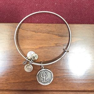 Initial “L” Alex and Ani Bracelet